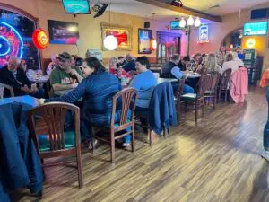 Having FUN at Razzles Fun Raiser for TRIO