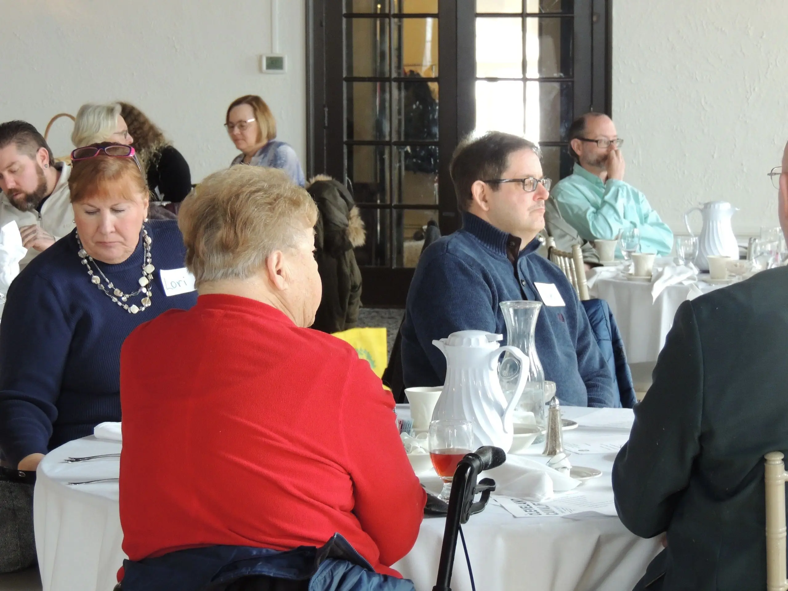 Group engaged in a meeting or conference
