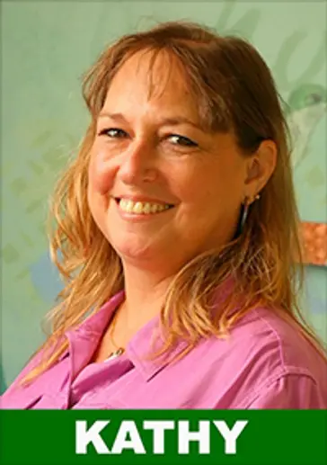 Portrait of a woman named Kathy